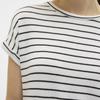 Brianna Fine Knit Striped Round Neck Sweater for Women VERO MODA