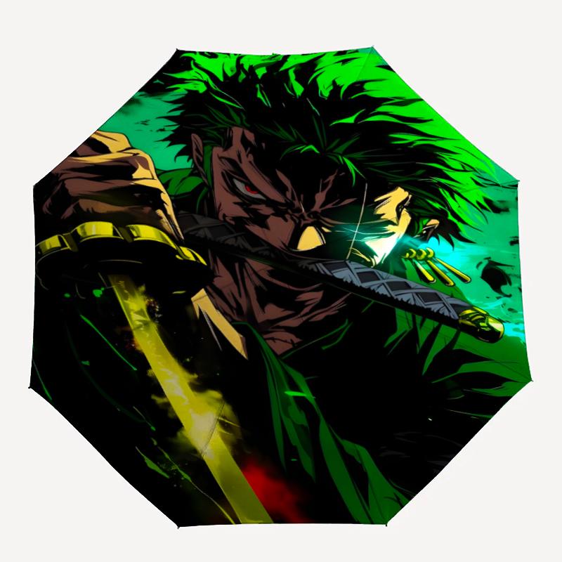 1pc Z-Zoro5 Umbrella, Sun Protection, And UV Shielding. It Has Eight Sturdy Ribs for Outdoor Use And Perfect As a Holiday Gift
