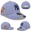 Унисекс регулируемая бейсболка: Кепка с изогнутым козырьком LA Dodgers и NY Yankees
