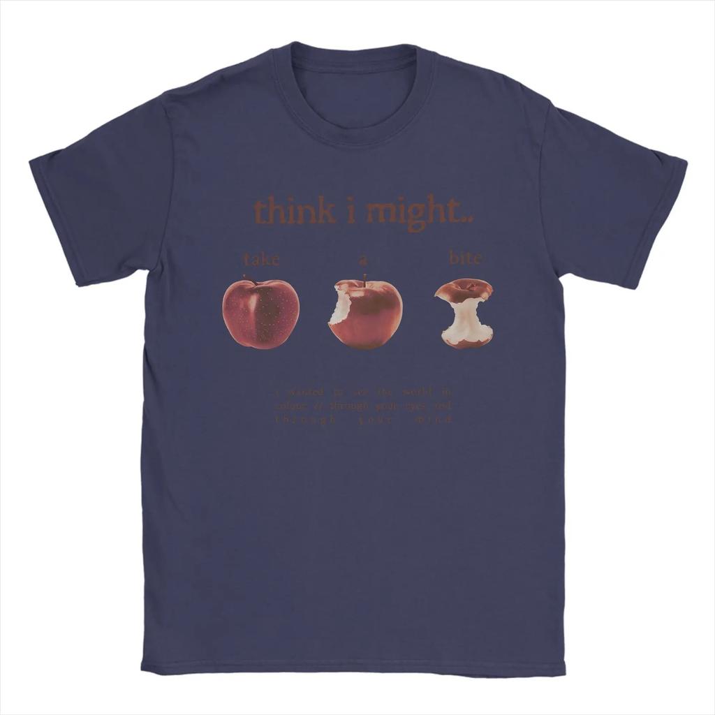Футболка Beabadoobee Take A Bite Хлопковая одежда Мужская Женская Модная Короткий рукав Круглый вырез Футболки Большой размер Футболка