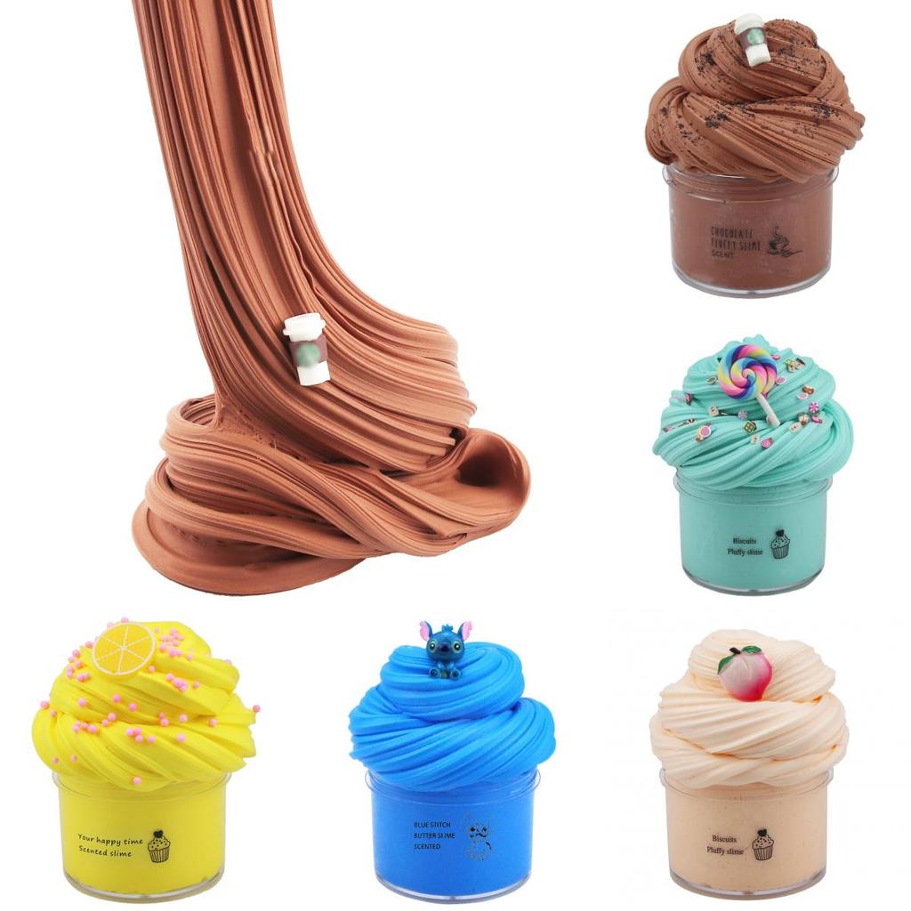 Sensory Play Slime Kit With Non-sediment Clay For Visual And Cognitive Skills Development