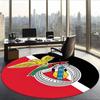 Sport Lisboa E Benfica (1) Round Office Rug Decorative Floor Rug for Office Bedroom Living Room and Home Space