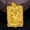 Gold Color Zhengshi Eagle Pendant Dapeng Wings Hanging Tag  Edition
