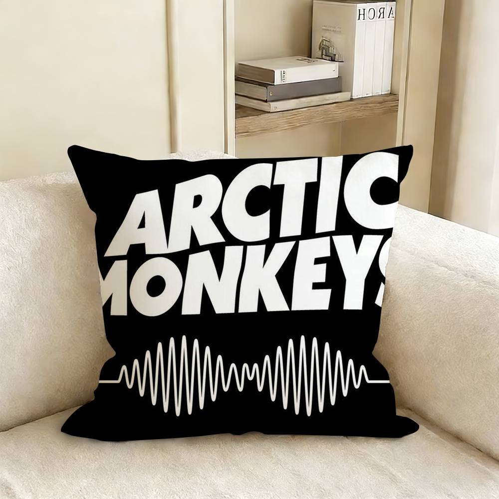 AArctic MMonkeys Band Pillow Cover Sofa Cushion Cover Home Room Decoration Children Gift