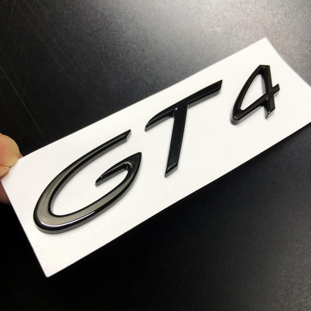 Cayears GTS GT1234 RS Пластик ABS Наклейка Значок Декали Гоночная Эмблема Подходит После 2012 Для Porsche Авто Автомобиль Кузов Задняя Крышка Багажника