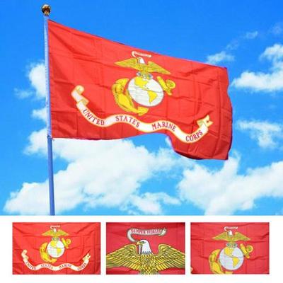 90*150 см полиэфирные флаги американской армии США Корпуса морской пехоты США-USMC