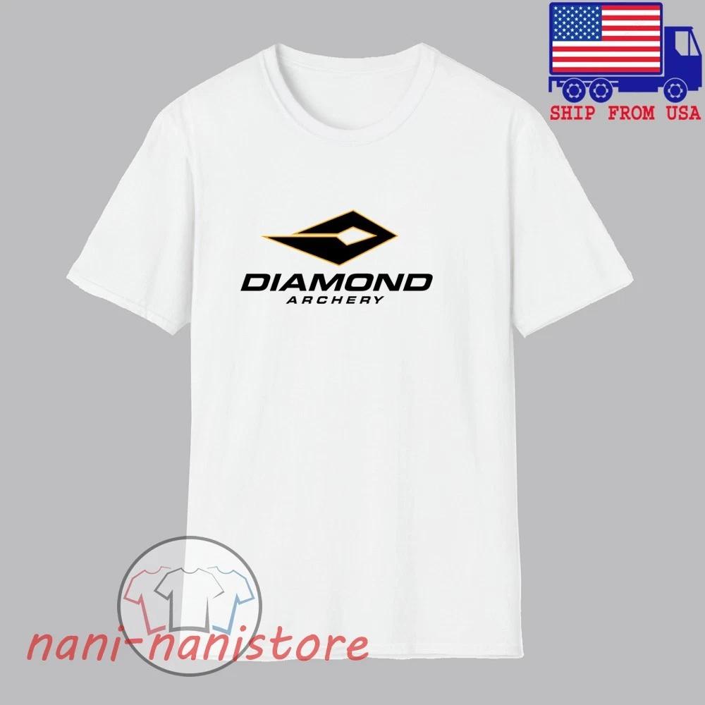 Diamond Archery Men's White Size S-5XL