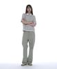 PARTIMENTO WOMEN Double Waist Chino Pants_Stone