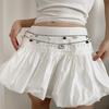 High-End Imitation Pearl Flower Waist Chain Women'S Niche Double-Layer Design Belt With Skirt Dress Chain Decoration