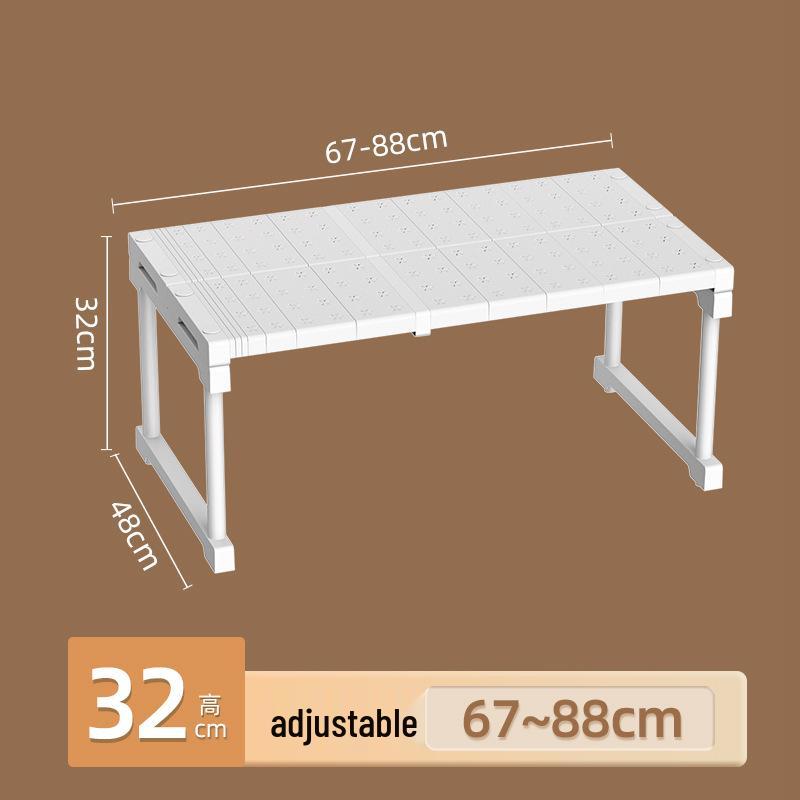 Расширяемый разделитель и полка для шкафа без сверления