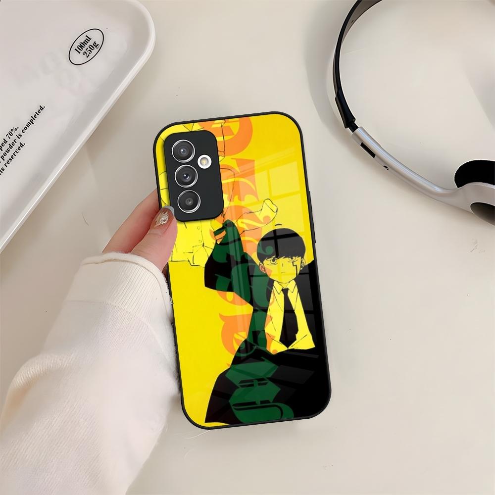 Чехол для телефона Mashle Magic And Muscles Стекло для Samsung S24 S26 S23 S20 S25 S21 S22 Ultra Fe Plus A05 A06 A16 A26 A36 A56 Coque