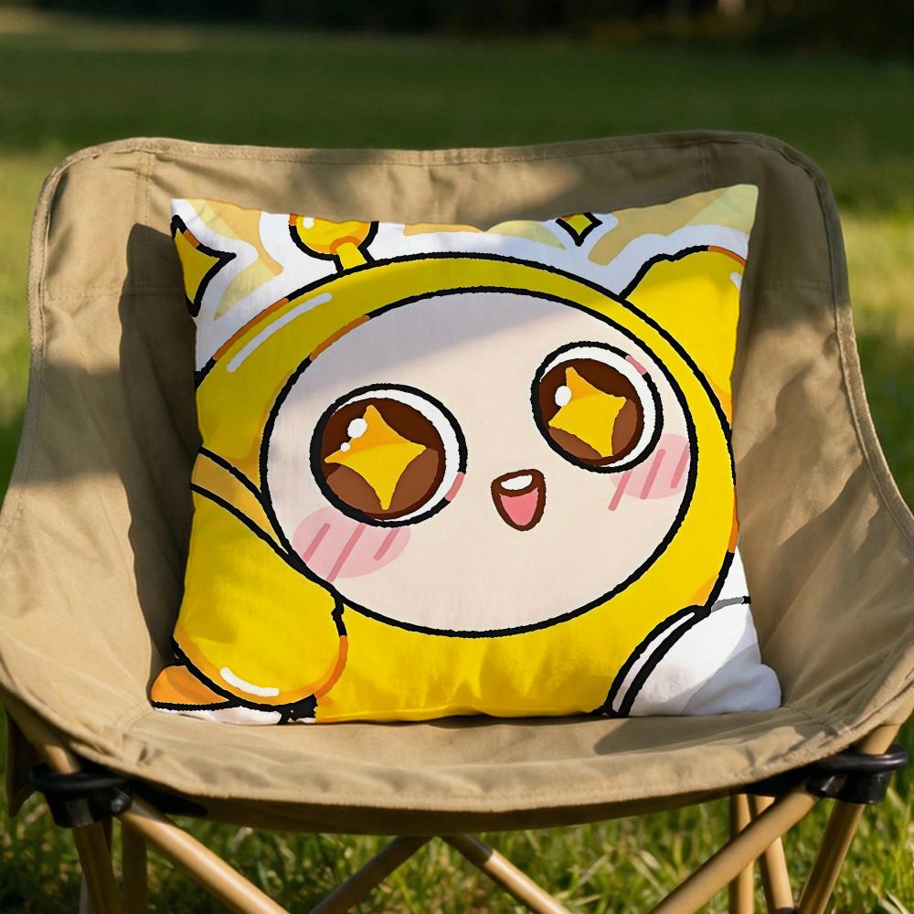 Game Eggy PartyY Cushion Cover Soft Reversible  Durable Pillow Cover  MultiScene Use for Home  Car Daily Comfort
