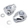 2-дюймовые стойки 1,25-дюймовые верхние зажимы руля Для Harley Davidson Dyna Fat Bob Boy Wide Glide Дополнительные детали мотоцикла Хром