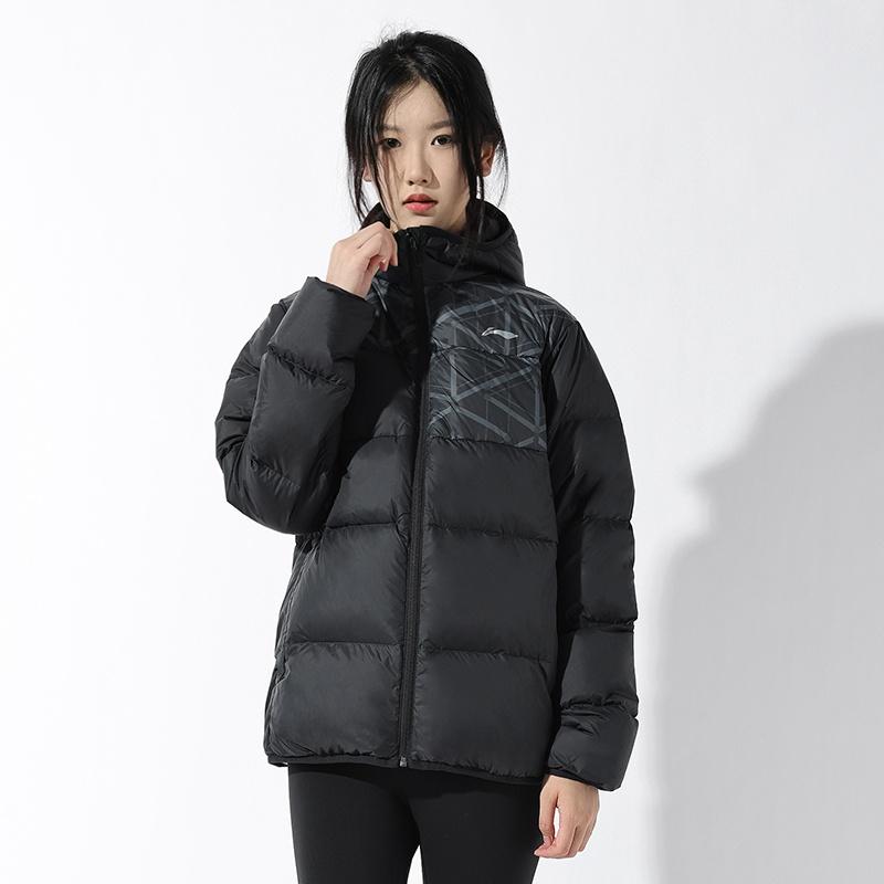 Li-Ning Li Ning Table Tennis Collection Down Jacket Unisex Black AYMT023-2