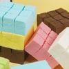 PU Slow Rebound Simulation Bread Model Sticky Bag Slow Rebound Toast Toy  Stress Relief