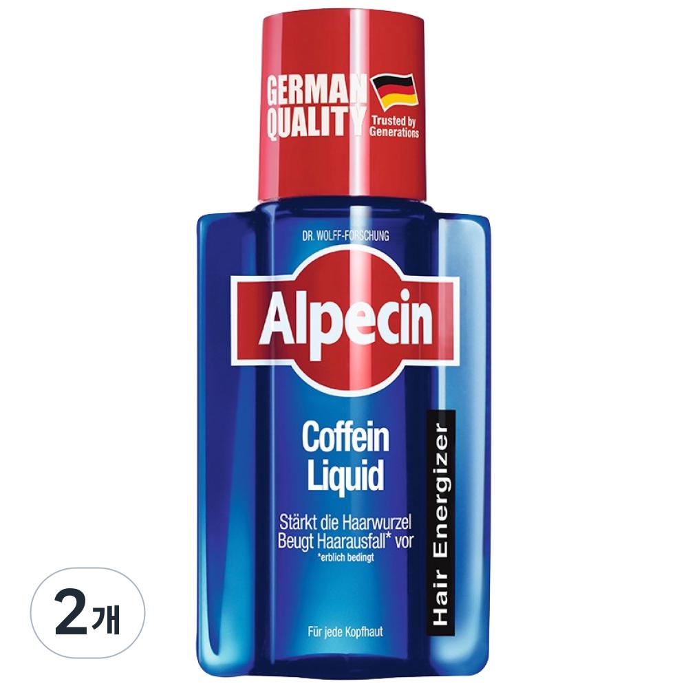 Alpecin Caffeine Liquid Scalp Toner 200ml 2 pcs