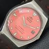 JAPAN VINTAGE ORIENT AUTOMATIC 46941 MENS PEACH COLOR DIAL WATCH A701833-5 R207-a701833