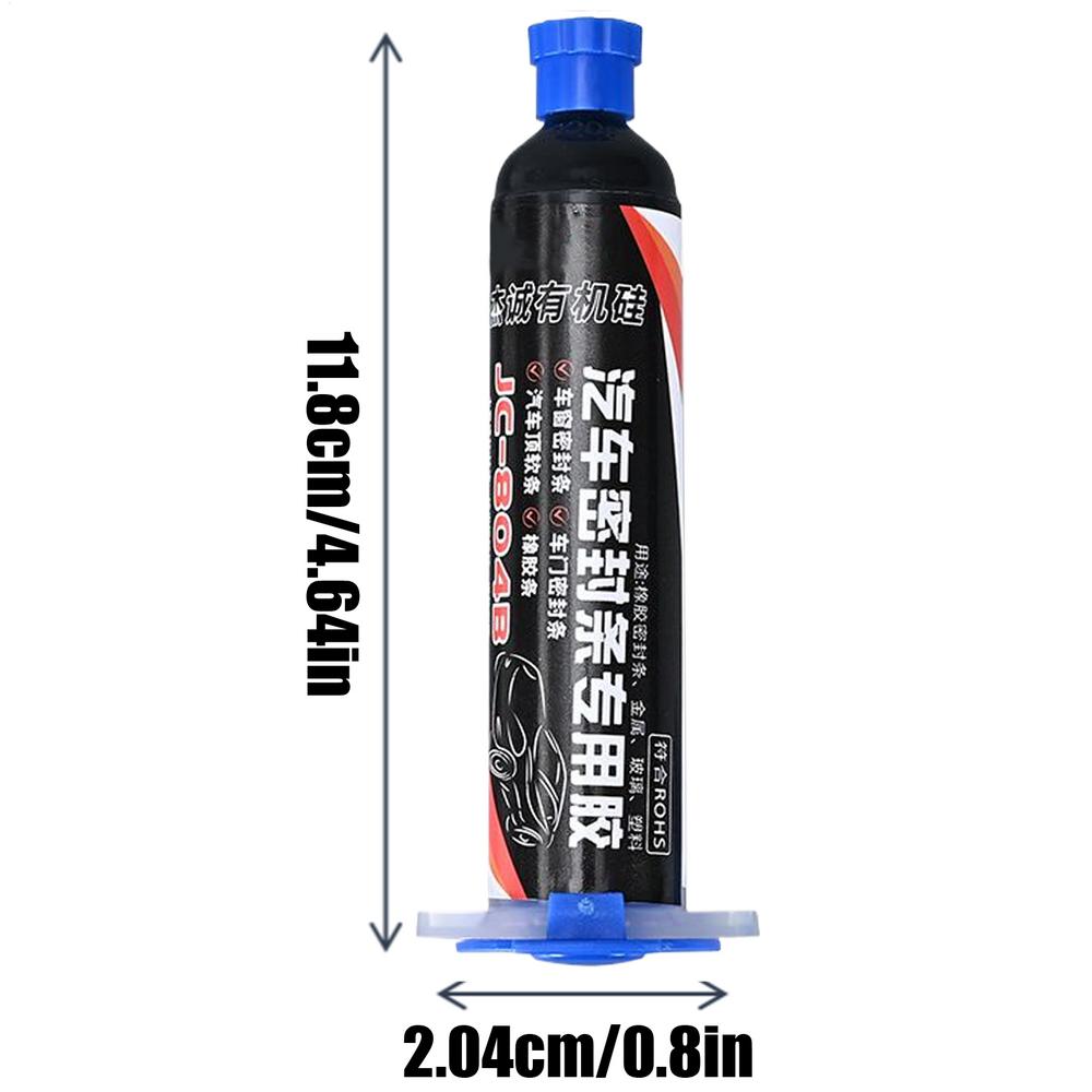 Уплотнительная лента Дверной уплотнитель Клей 55г Клей Герметик Реставрация Склеивание Изоляция Уплотнение Для Кузовного ремонта