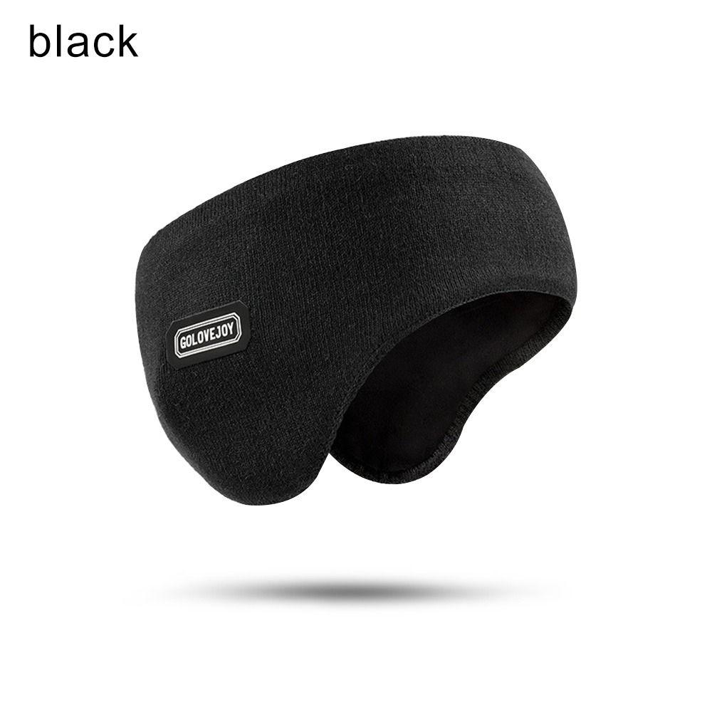 Winter Warm Earmuffs Anti Cold Knitted Plush Headband Ear Covers Outdoor Cycling Ski Running Thermal Soft Unisex Ear Warmers