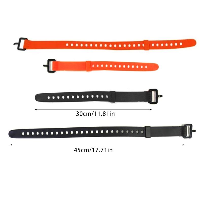 2Pcs Outdoor Travel Tied Belt Convenient Elastic Luggage Cargo Ties Outdoor Rubber Buckle Strap Tie Down Lash Belt