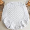 Cotton Winter Warm Thicken Sheet Bed Fitted Sheet Bedcover Printing Bed Mattress Cover Protector Sheet No Pillowcase