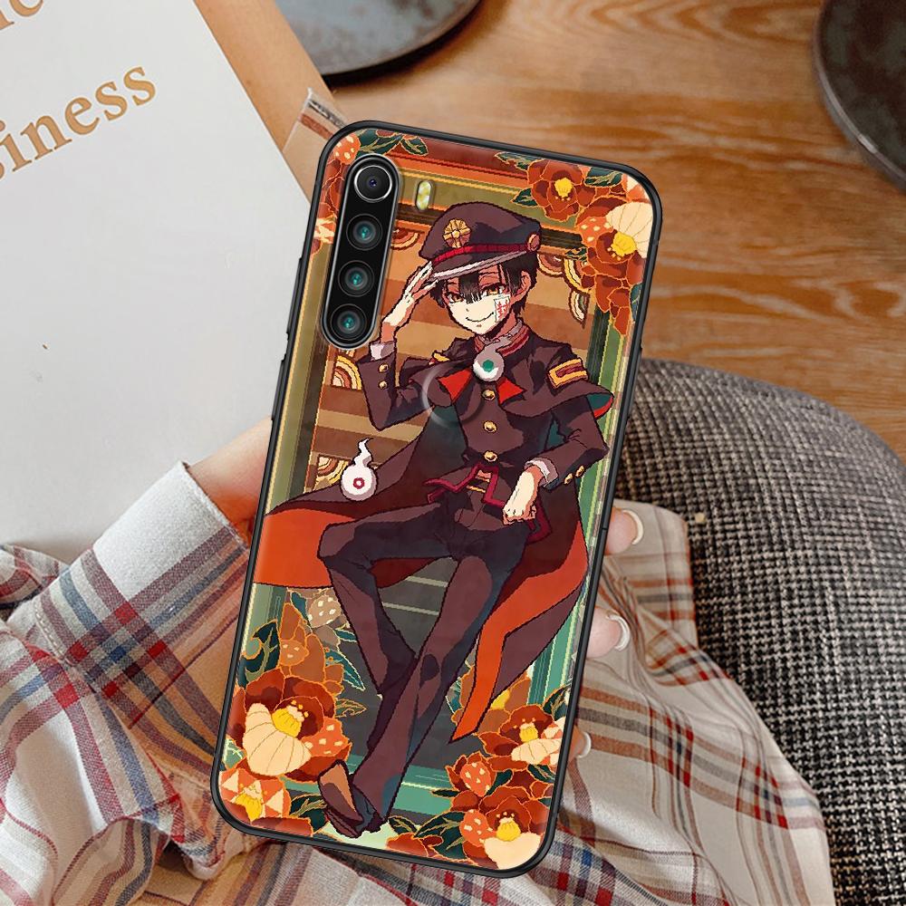 Чехол для телефона с рисунком «Ханако Кун» для Xiaomi Redmi Note 7 8 9 10 7A 8T 9A 9T 9S 10S Pro, черный художественный чехол из ТПУ Prime, красивые туфли