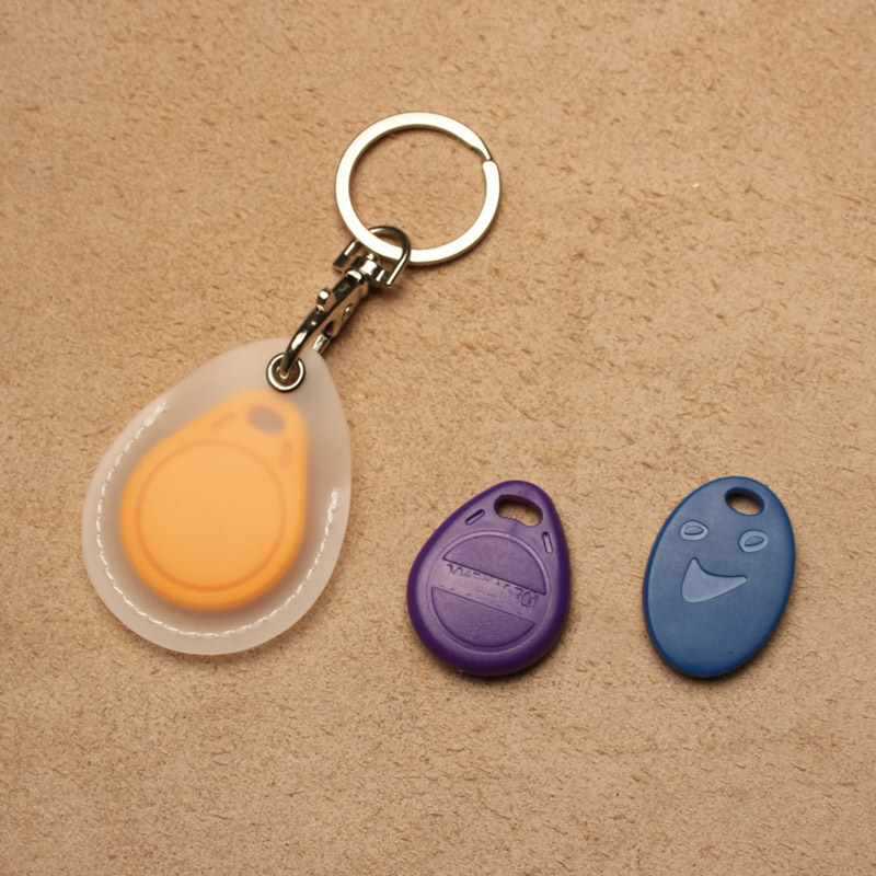 Прозрачный каплевидный держатель для пропусков и рукав для карточки лифта