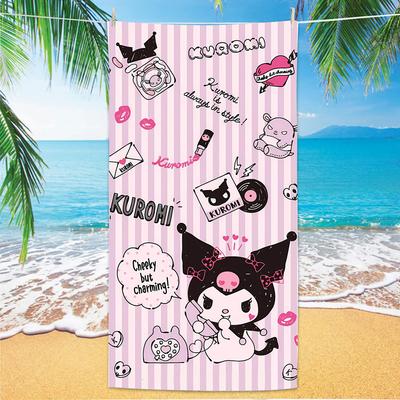 New Printed Beach Towel Stitch Kulomie Beach Towel Children'S Cartoon Towel Cloth