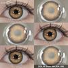 Eyeshare Коричневые натуральные контактные линзы для глаз 1 пара цветные серые зрачки корейские мягкие линзы косметика контакты