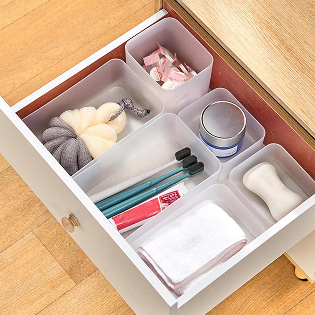 Cosmetics Storage Box Bedroom Drawer Organizer Makeup Brushes Storage Boxes Desktop Sundries Stationery Organizers