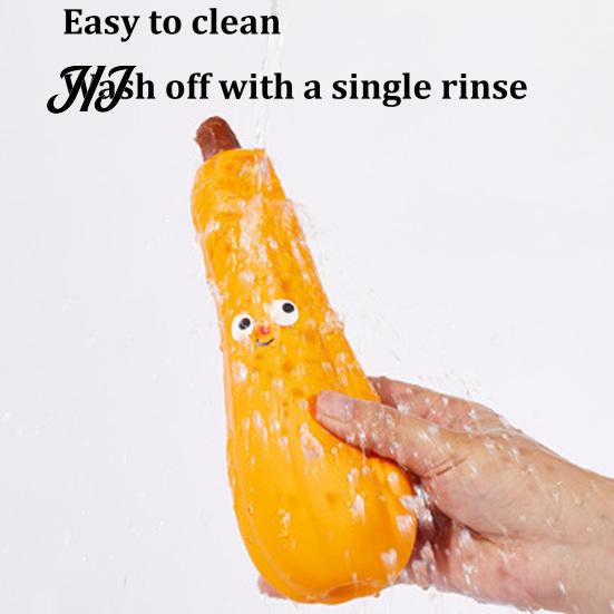 Natural Latex Puppy Teething Toys Realistic Fruit And Vegetable Dog Chew Toy, Squeaky Toy for Puppies, Safe Pets Bite Resistant Interactive