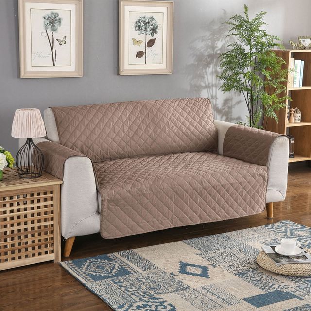 Сплошной цвет, чехол для дивана, водонепроницаемый съемный подлокотник для полотенец, чехлы для диванов, чехлы для диванов, собак, домашних животных, одноместный/двух/трехместный