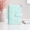 Faux Leather A6 Money Saving Binder Marbling/Leopard Print Envelope Savings Challenge  Save Money