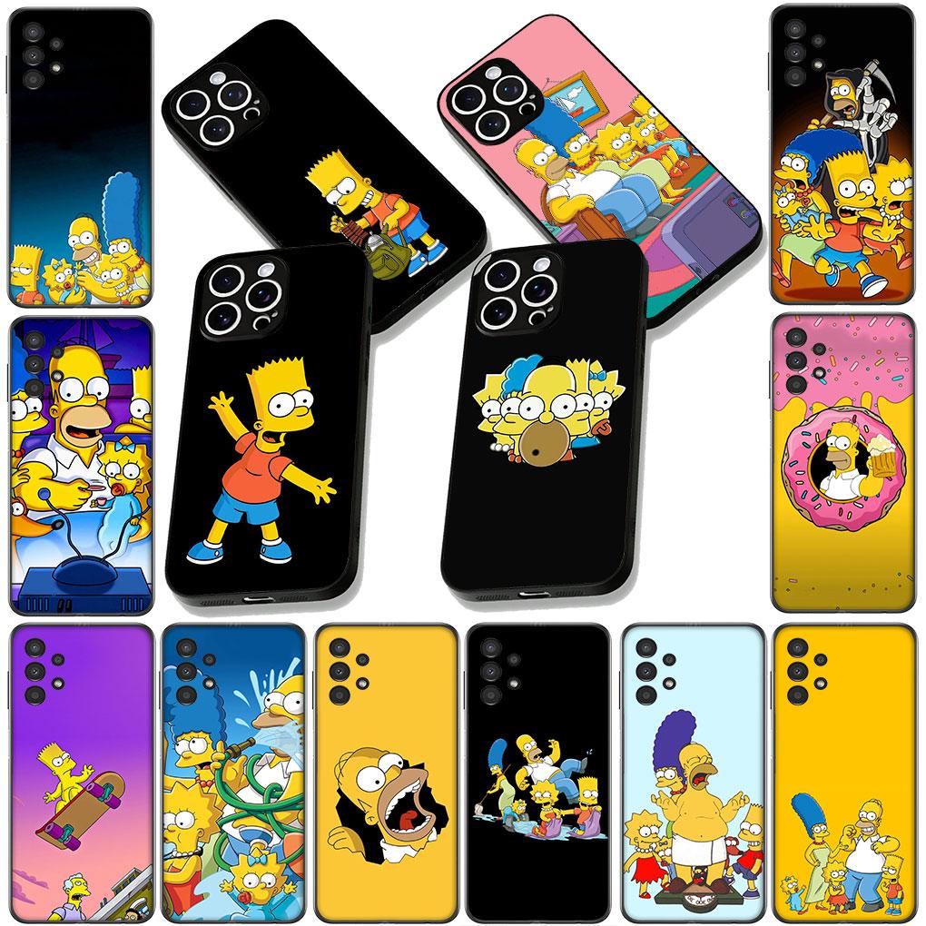 Чехол для телефона S-Simpsons-Cartoon Bart для Huawei P30 P20 Mate 10 20 Lite Pro Y7 Y8S Y9A Y9 Prime P Smart 2019 Мягкий чехол