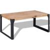 VidaXL Coffee Table Solid Acacia Wood 100 X 60 X 45 Cm