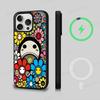 Японские Художники M-murakami T-takash Искусство Красочный Магнитный Чехол Для iPhone 17 16 14 13 15 Pro Max Беспроводная Зарядка Чехол для Телефона