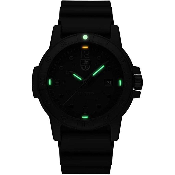 Luminox Sea Bass Carbonox Зеленый Логотип X2.2001 Черный 44 мм Швейцарское Производство