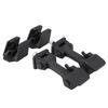 2 Set of Hood Latch Safety Catches & Brackets for Jeep Wrangler JK 2007 2008 2009 2010 2011 2012 2013 2014 2015 2016 55395653AF