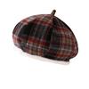 Ретро берет в клетку 2025 - Унисекс шляпа художника для осени/зимы, Теплая и модная
