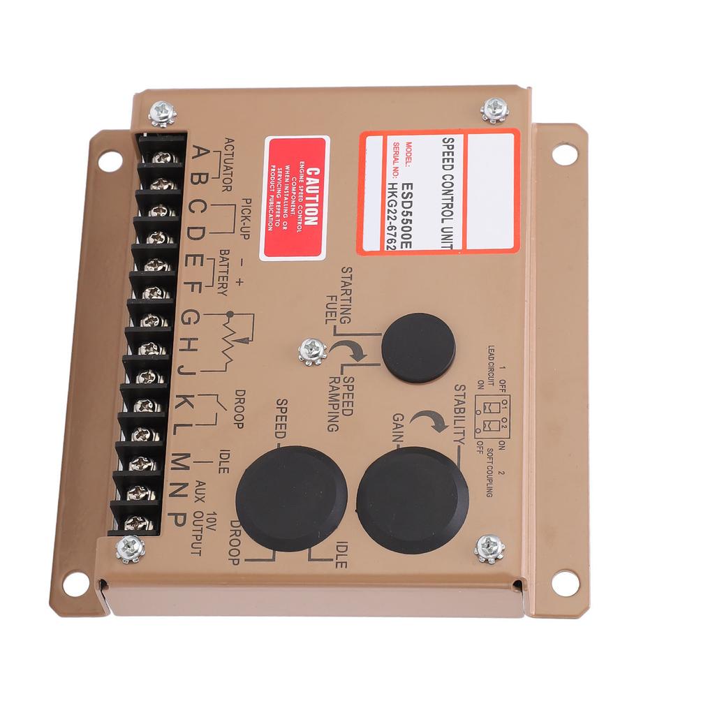 Электронный регулятор оборотов двигателя ESD5500E, дизель-генераторная установка с медленным пуском и регулятором оборотов холостого хода 12 В 24 В постоянного тока
