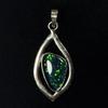 31 Ct Natural Fire Opal Fancy Shape Pendant 925 Sterling Silver
