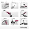 VICTORINOX Swiss Champ полупрозрачный красный швейцарский армейский нож многофункциональный нож товары для предотвращения стихийных бедствий походные плоскогубцы ножницы с лупой