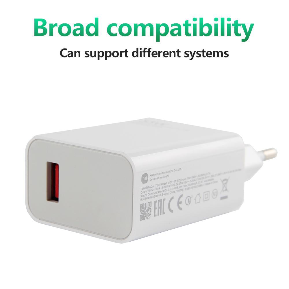 Xiaomi 33 Вт быстрая зарядка турбо-адаптер быстрой зарядки USB Type-C для Xiaomi 11 Pro Xiaomi 12 12S Redmi Note 13 Pro Note 9 Note 11 ProNote 12