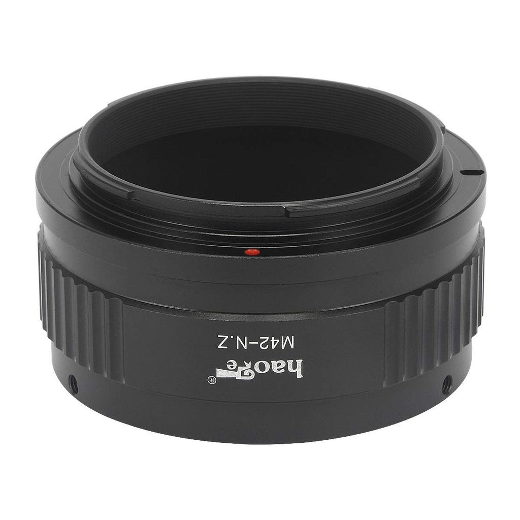 Haoge Manual Lens Mount Adapter 42mm for M42 Mount Lens To Nikon Z Mount Mirrorless Cameras Like Z7 Z6ii, Z7ii, Z6,
