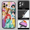 Disney Princess Case for Samsung Note 20 10 S25 Plus Ultra Lite FE M20 M21 M30 M31 M51 A11 A26 A51 A52 A53 A56 A70 A71 A72 A73