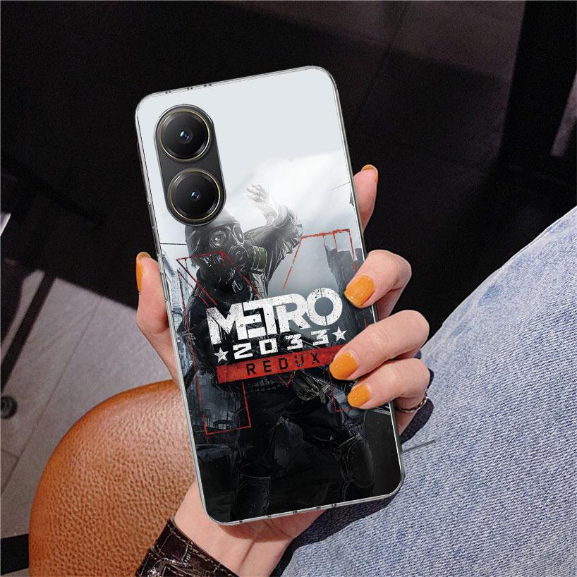 Чехол для телефона Metro 2033 для Xiaomi Poco X5 X6 X7 Pro X4 Gt F7 Ultra M8 M7 Redmi 15C 15 13C 13 12C 12 Уникальный чехол Coque Poco X7 X6