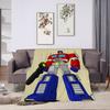 Transformers Cartoon Cobija Plaid Throw Blankets and Bedspreads Blankets for Decorative Sofa Blanket Home and Decoration Bed Nap