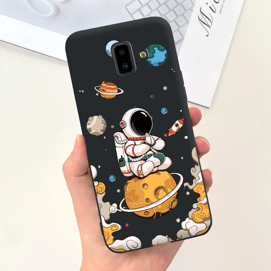 Чехол для Samsung Galaxy J6 Plus 2018 Samsung J6 (2018) J6+ J 6 J6Plus J610F J600G Милый Конфетный Цвет Мягкий Силиконовый Задний Чехол для Телефона