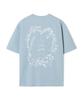 ADHOC Men'S Multi-Artwork Basic Short Sleeve T-Shirt (Mint) (Hc4St04)