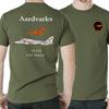 Naval Vf114 Aardvarks F14 Tomcat Squadron Tshirt 100 Cotton Oneck Summer Short Sleeve Casual Unisexs Tshirt Size S3xl